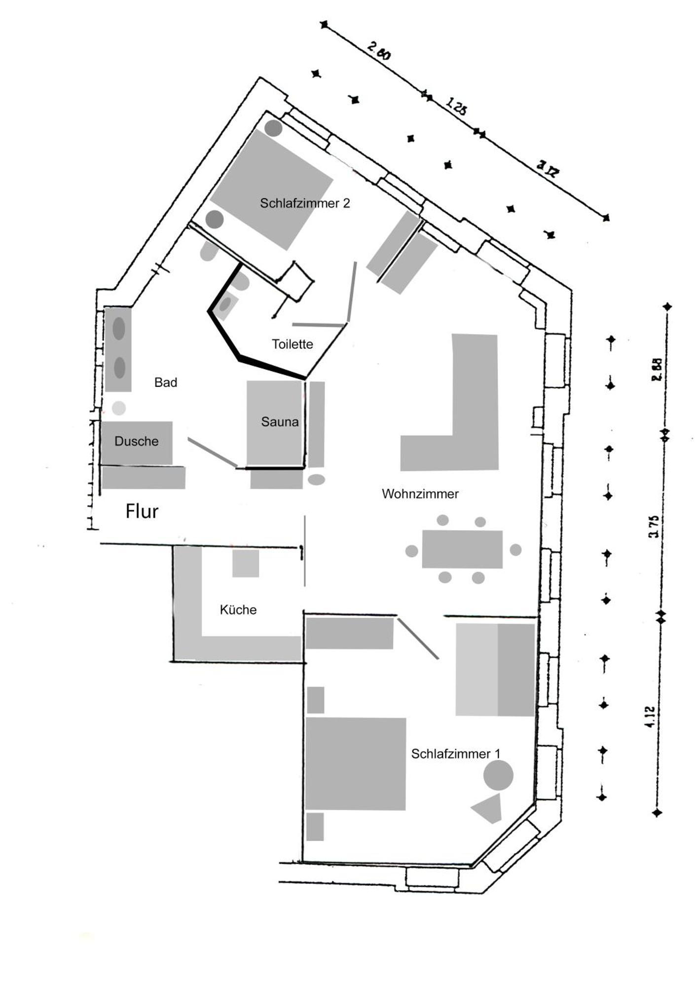 Apartment Kronprinz Zentral Mit Infrarot-Sauna Eisenach Extérieur photo